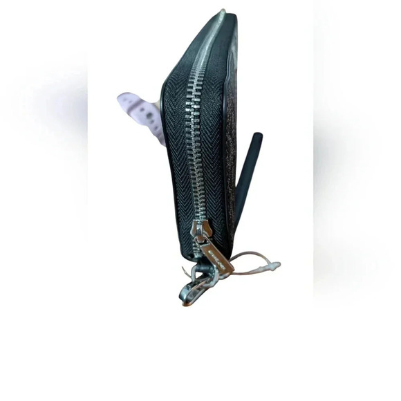 NWT Michael Kors Jet Set Travel Large Metallic Continental Wallet - Picture 2 of 9